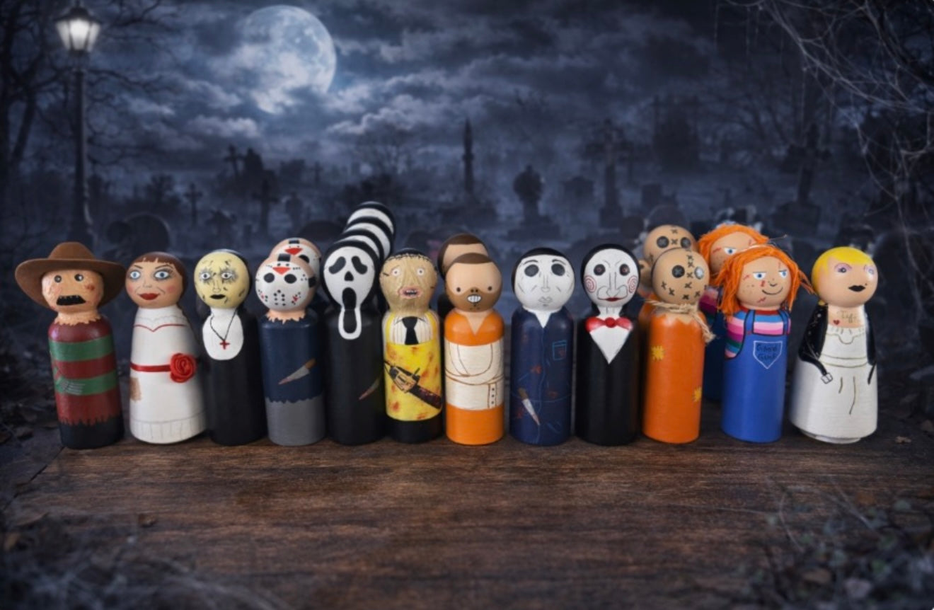 Horror peg collection - coming soon