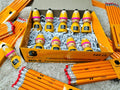 Hand painted pencil peg doll