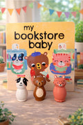 My bookstore baby book with peg set