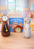 Hickory Dickory Dock peg doll story set